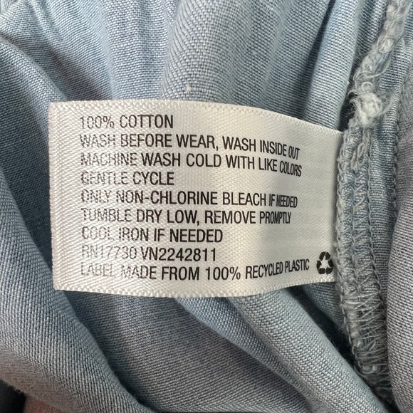 Ava & Viv Light Blue Jumpsuit - Picture 11 of 11